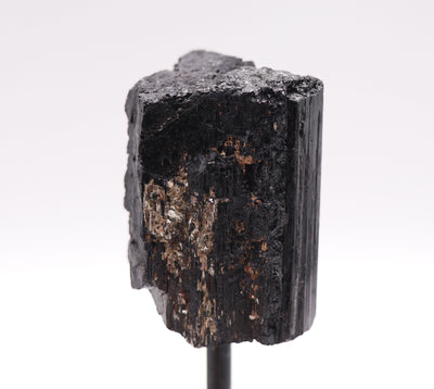 1175 Black Tourmaline on stand 342g 5in x3in
