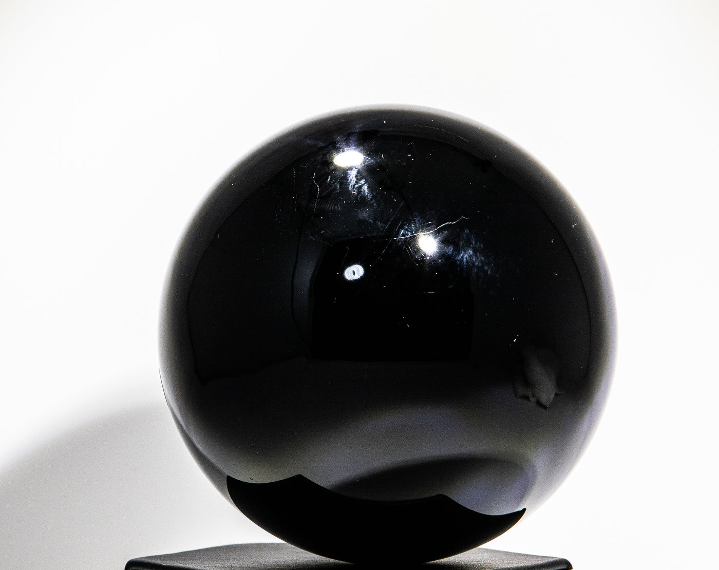 194 Obsidian Sphere 3 lb 4x13in