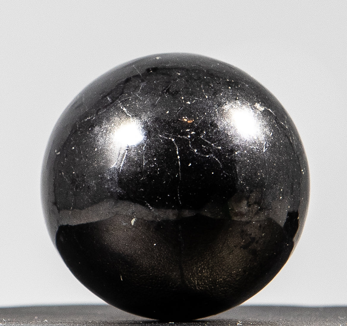 196 Shungite Sphere 49 g 1.5x4.5in