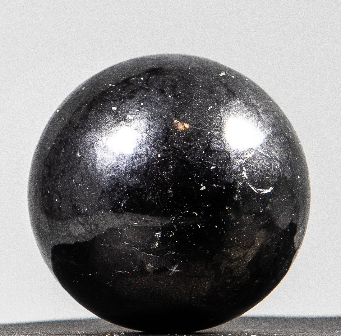 202 Shungite Sphere 52 g 1.5x4.5in