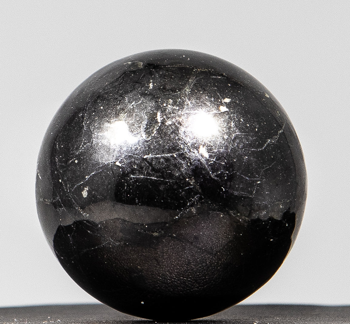 203 Shungite Sphere 47 g 1.5x4.5in