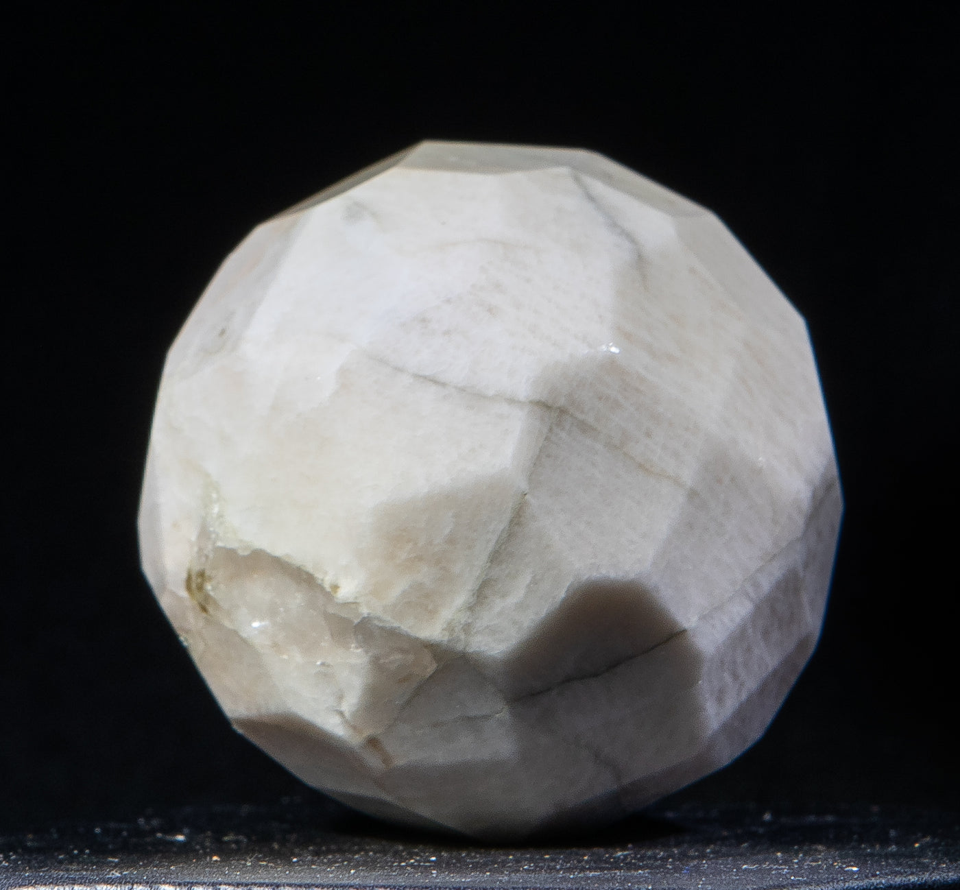 233 Peach Moonstone Sphere 185 g 2x6.6in