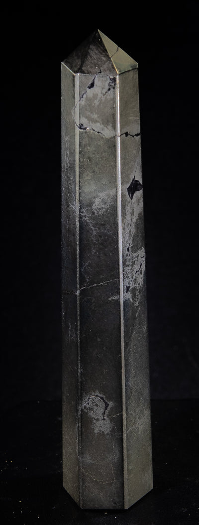 466 Pyrite Obelisk 134 g 4.5 x1 in