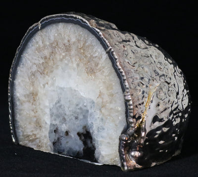 630 Geode Candle Holder 2LB 3.5IN X 4IN