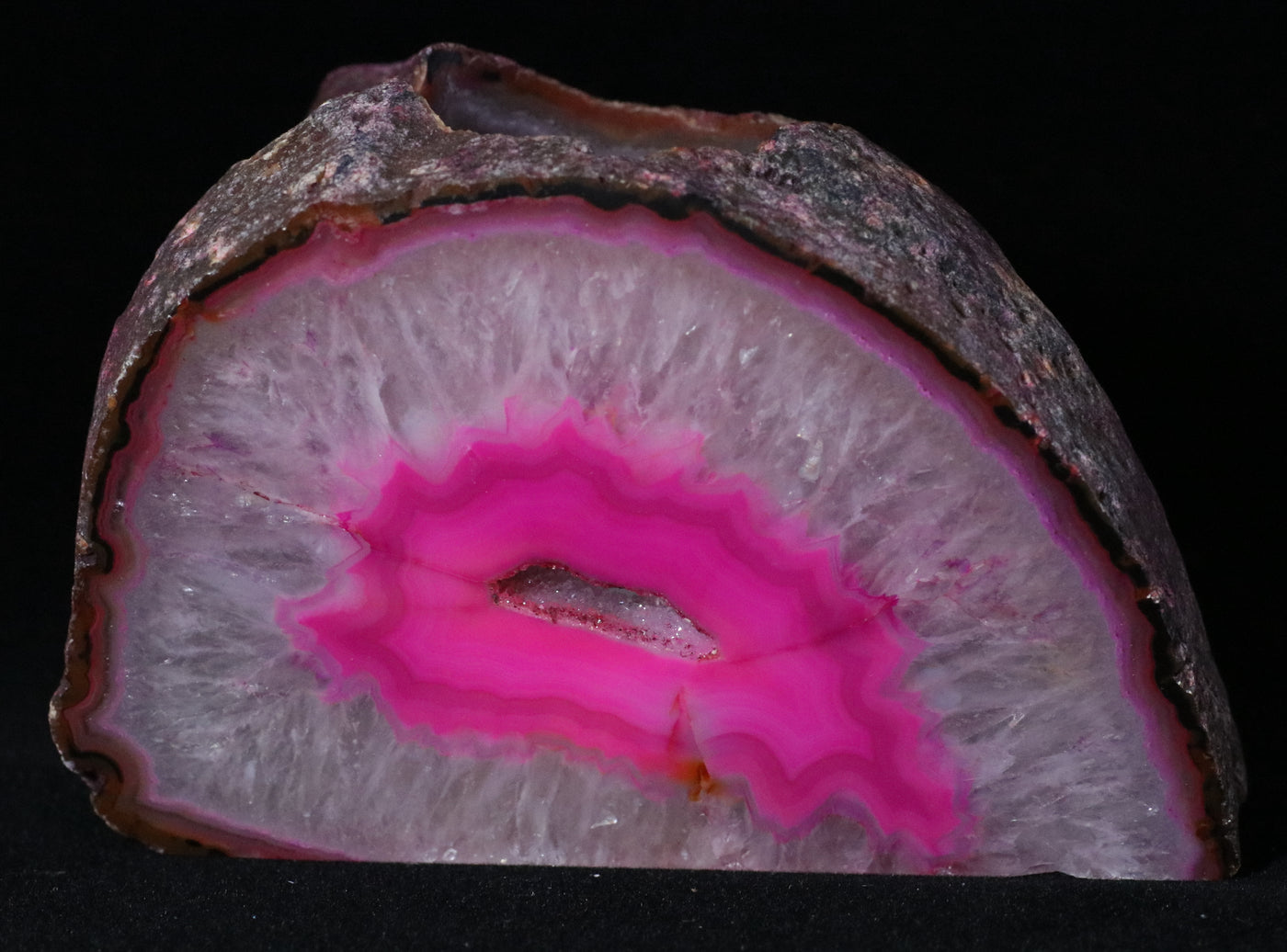 631 Geode Candle Holder 1.4LB 4.5IN X 3IN