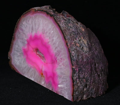 631 Geode Candle Holder 1.4LB 4.5IN X 3IN
