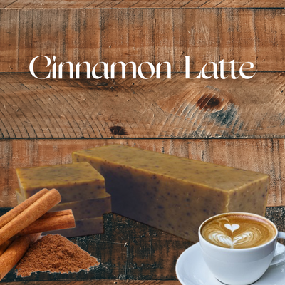 Cinnamon Latte Cold Process Soap Bar