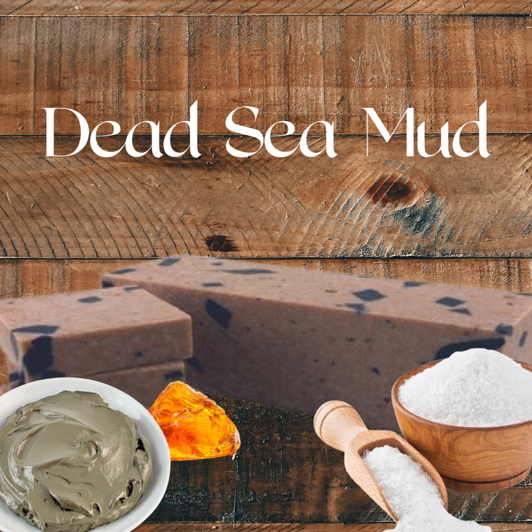 Dead Sea Mud Scrub Cold Process Soap Bar