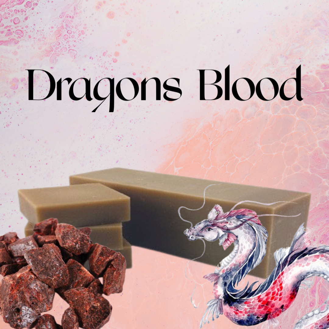 Dragon's Blood Cold Process Soap Bar