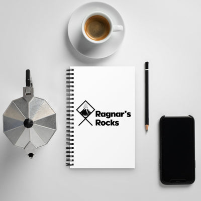 Ragnar's Rocks Spiral notebook